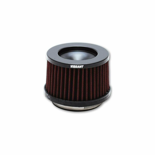 Vibrant 3 in. Inlet ID x 3.625 in. Filter Height - The Classic Performance Air Filter 10930
